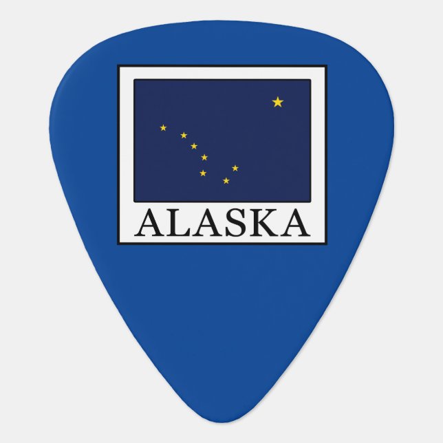 Alaska Guitar Pick (Front)
