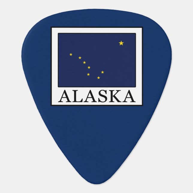 Alaska Guitar Pick (Front)