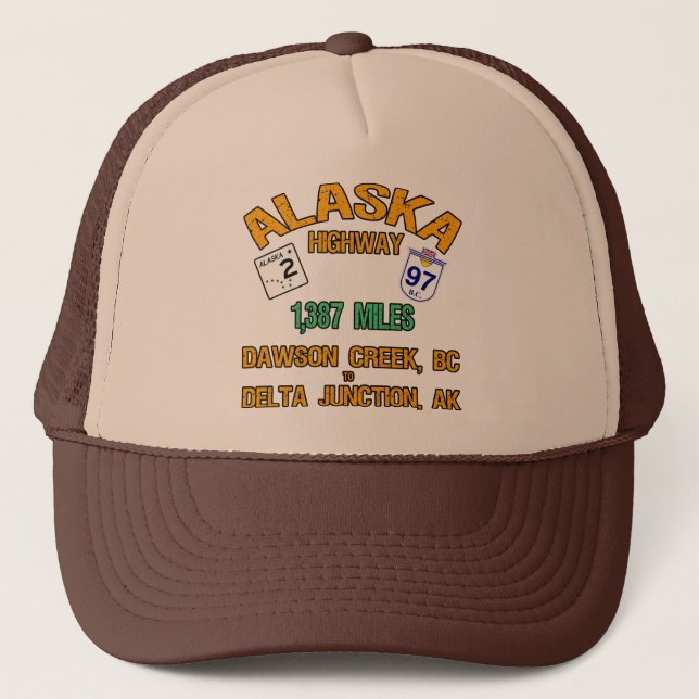Alaska Highway Trucker Hat (Front)