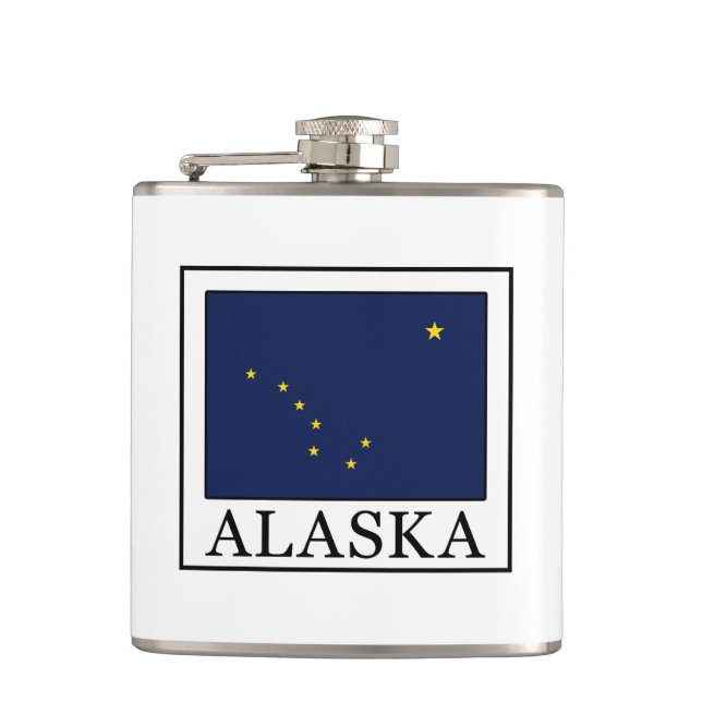 Alaska Hip Flask (Front)