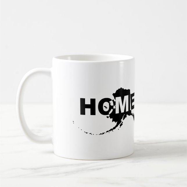 Alaska Home Away From State Funny Mug Travel Mug (Left)