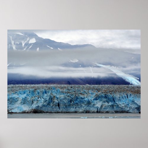 Alaska Hubbard Glacier Photo Poster