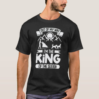 Alaska husky sled dog racing and mushing  12 T-Shirt