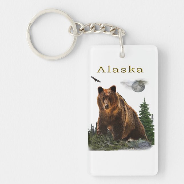 Alaska Keychain (Front)