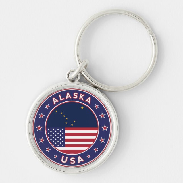 Alaska Keychain (Front)