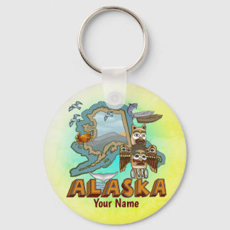 Alaska keychain