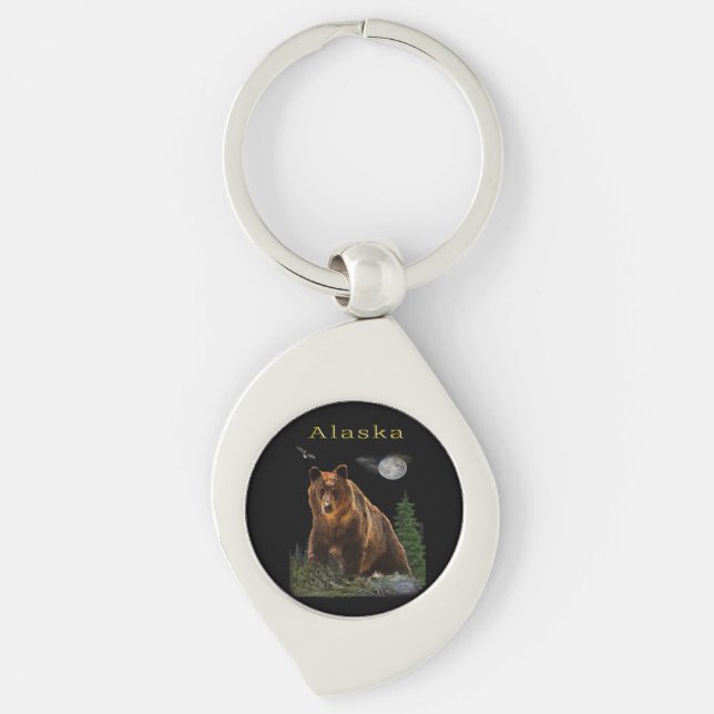 Alaska Keychain (Front)