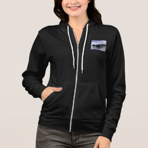 Alaska Killer Whales Stamp Hoodie