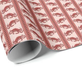 Alaska King Crab Wrapping Paper 