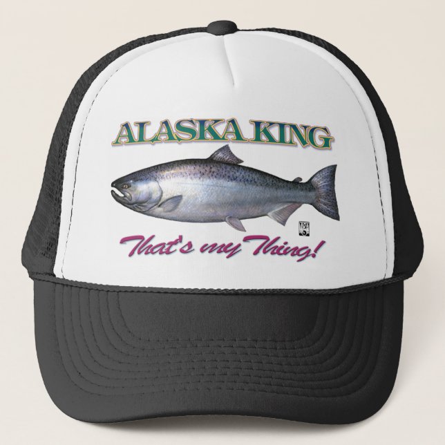 Alaska King that's my thing! Trucker Hat (Front)