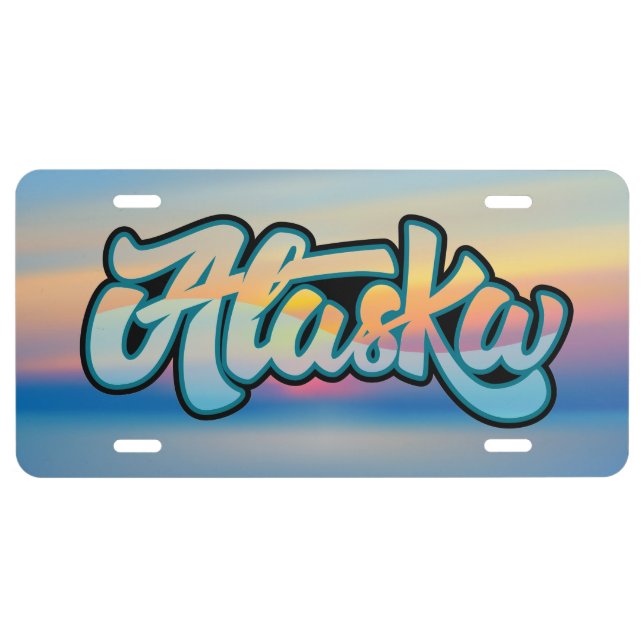 Alaska License Plate (Front)