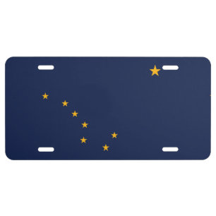 Alaska License Plate