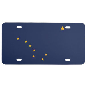Alaska License Plate