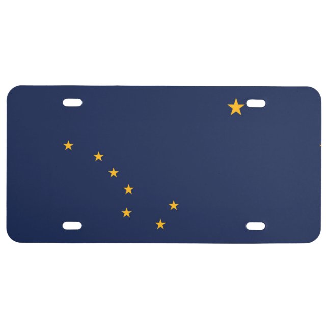 Alaska License Plate (Front)