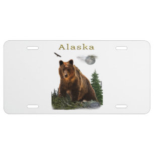Alaska License Plate