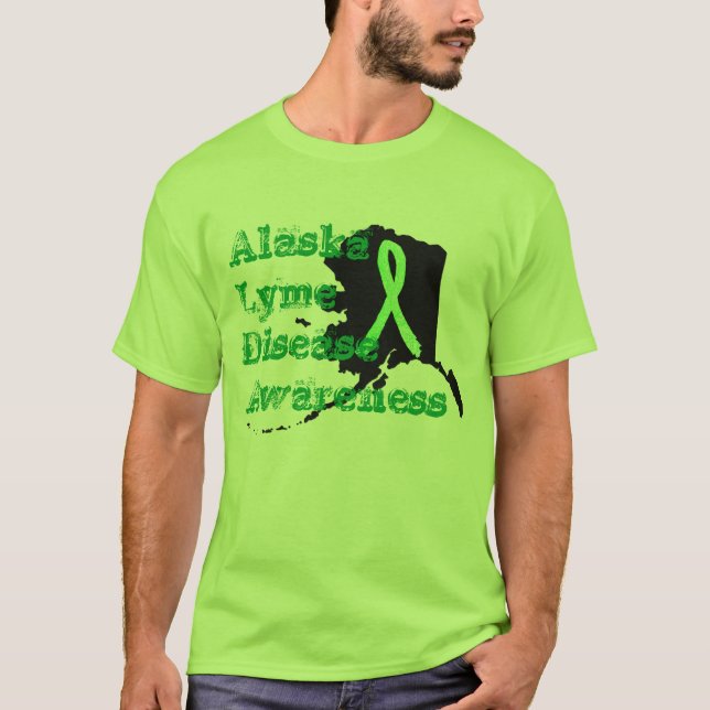 Alaska Lyme Disease Awareness Shirt (Front)