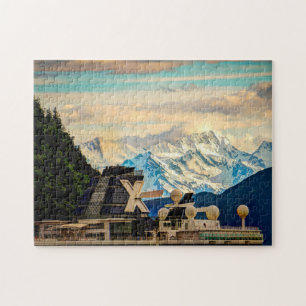 Alaska Mendenhall Glacier. Jigsaw Puzzle