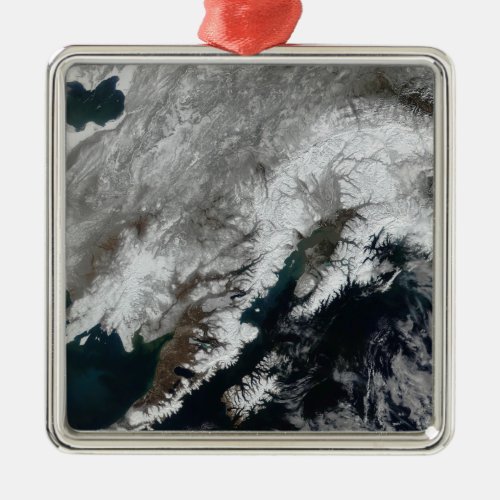 Alaska Metal Ornament