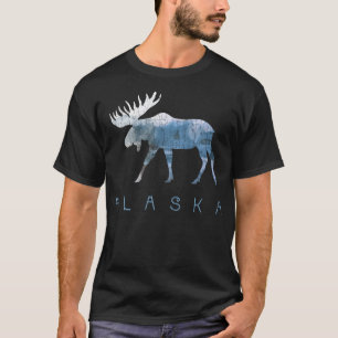 Alaska Moose Animal Funny Gift T-Shirt