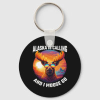 Alaska Moose Tourist Travel Funny Moose Adventure