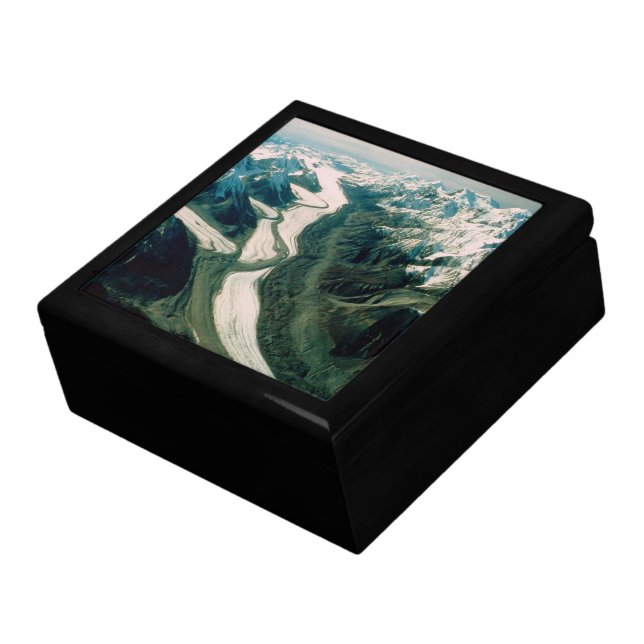 Alaska Mountain Range-Aerial View Gift Box (Side)