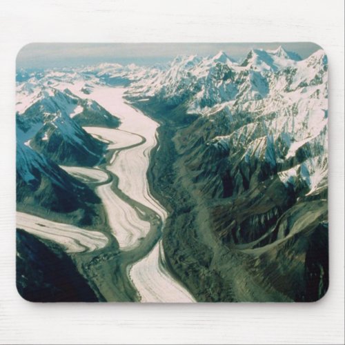 Alaska Mountain Range_Aerial View Mouse Pad