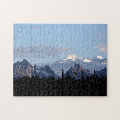 Alaska Mountain Range Denali Photo Jigsaw Puzzle