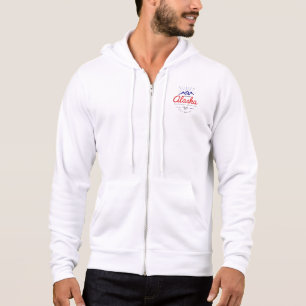 Alaska Mountains are Calling I Must Go Light-Color Hoodie