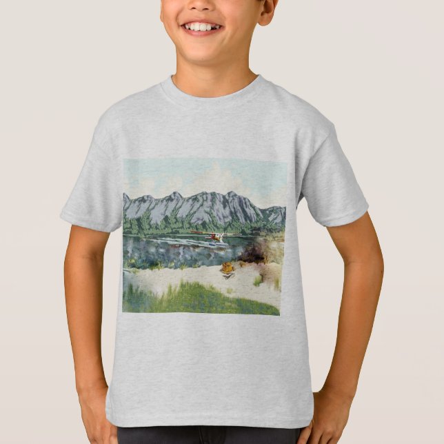 Alaska Mountains T-Shirt (Front)