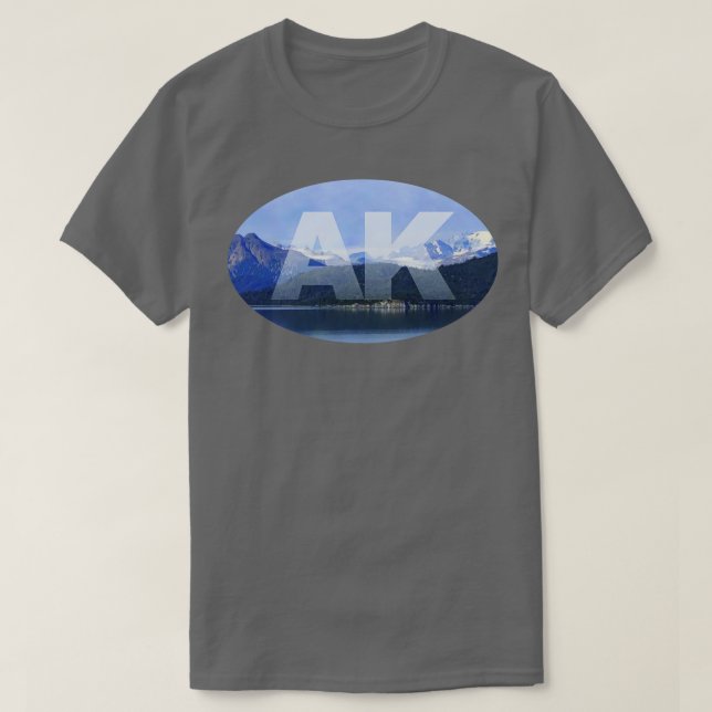 Alaska Mountains TShirt 2 (Design Front)