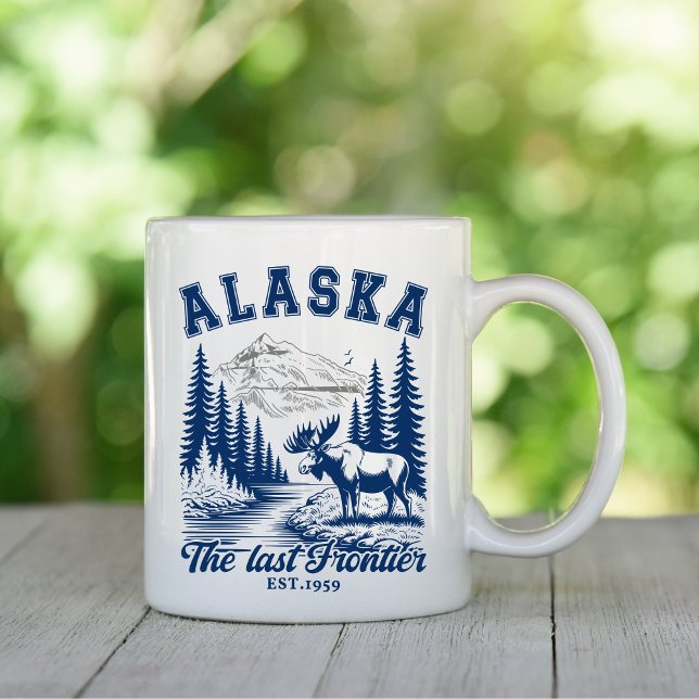 Alaska Nature Escape with Moose Coffee Mug (Creator Uploaded)