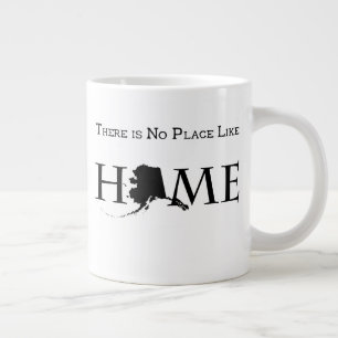 Alaska No Place Like Home Giant Coffee Mug