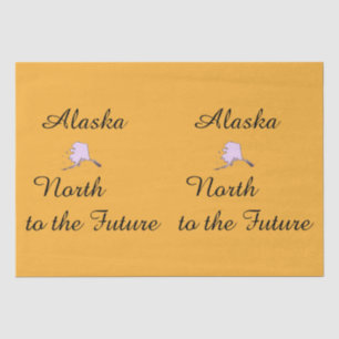 Alaska North to the Future Tissue Paper