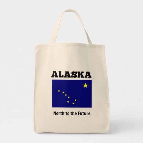 Alaska North to the Future Tote Bag