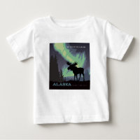 Alaska | Northern Lights Moose