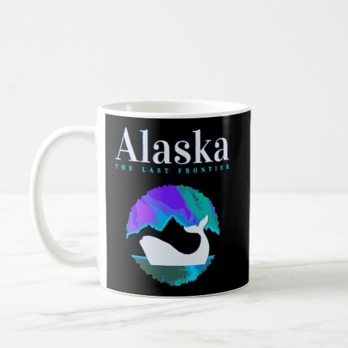 Alaska Northern Lights Orca Whale With Aurora Bore Coffee Mug