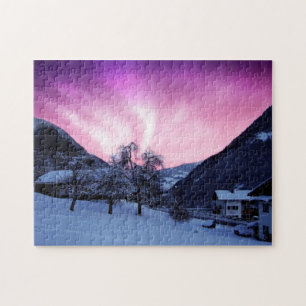 ALASKA NORTHERN LIGHTS PUZZLE