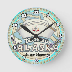 Alaska Nurse Round Clock