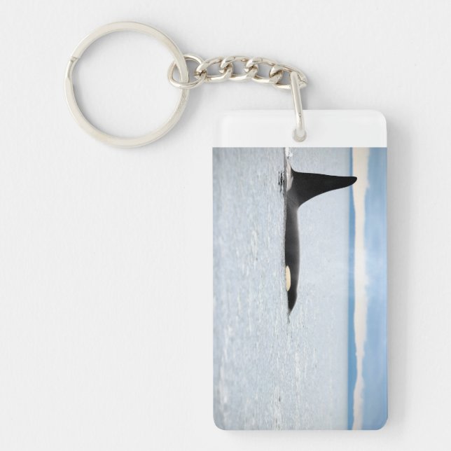 Alaska - Orca Keychain (Front)