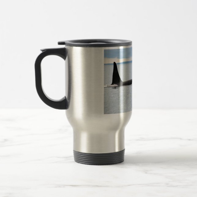 Alaska - Orca Travel Mug (Left)