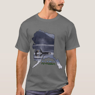 Alaska Orca Whales T-Shirt