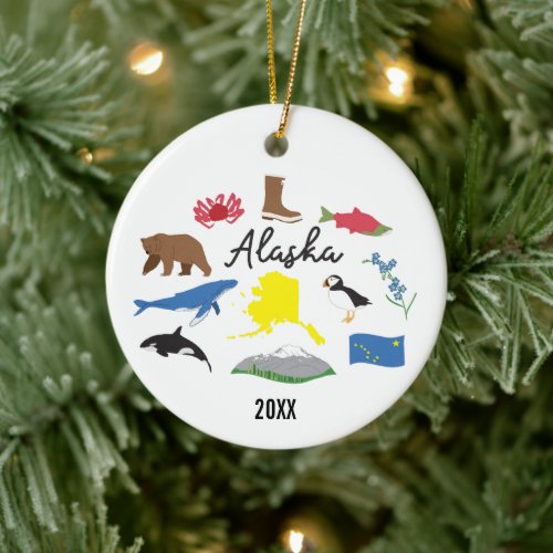 Alaska Ornament