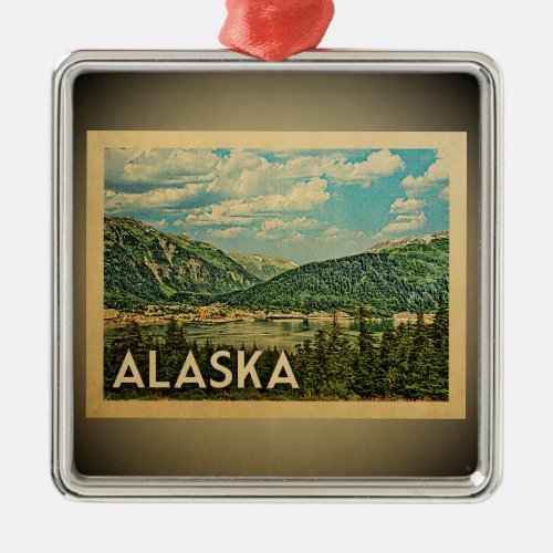 Alaska Ornament Vintage Travel