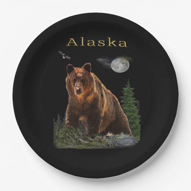 Alaska Paper Plates (Front)