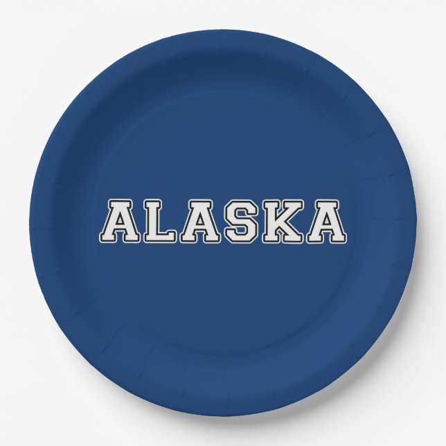 Alaska Paper Plates (Front)