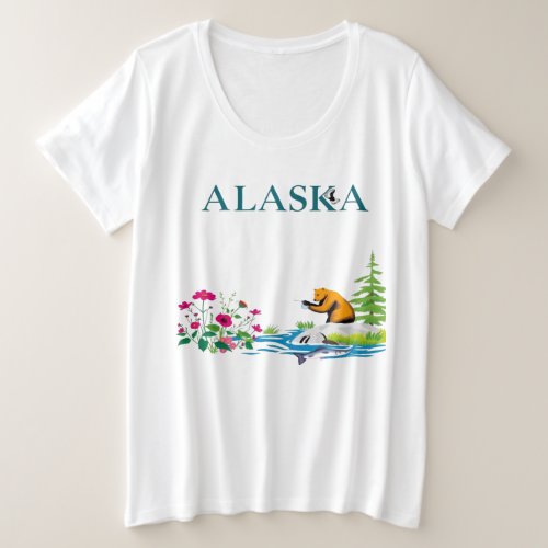 ALASKA PLUS SIZE T-Shirt