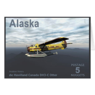 Alaska Postage - de Havilland DH3-C Otter Cards