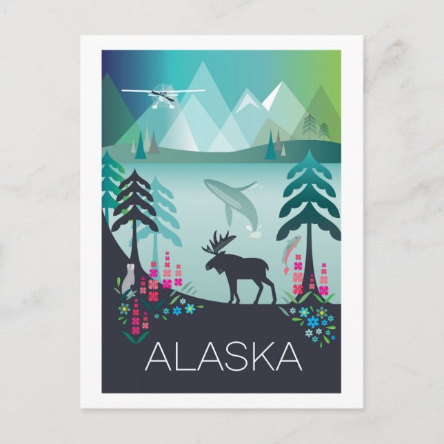 Alaska Postcard (Front)