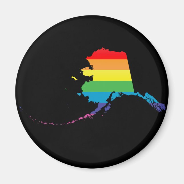 alaska pride. magnet (Front)