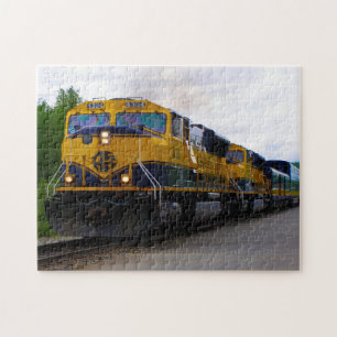 Alaska Railcar. Jigsaw Puzzle